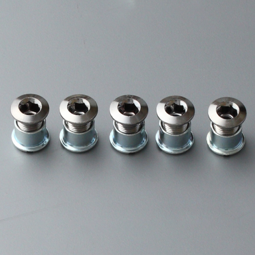 For triple crank set Inner NOS spacers Sugino Chainring bolts 12 mm length