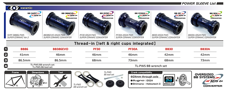 Zoom : POWER SLEEVE LIST
